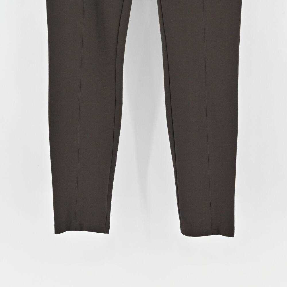 VINCE Pants Womens‎ Size 6 Front Seam Ponte Solid Brown Skinny Leg Zip Pockets - Picture 3 of 13